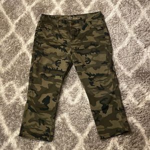 Camo Print Pants